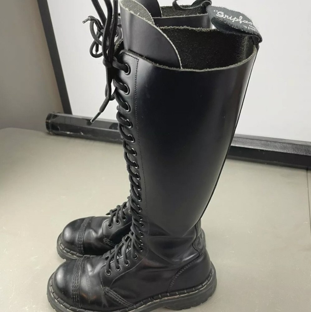 Vintage Gripfast Military Steel Toe boot Women's Size 7 / Men's Size 5